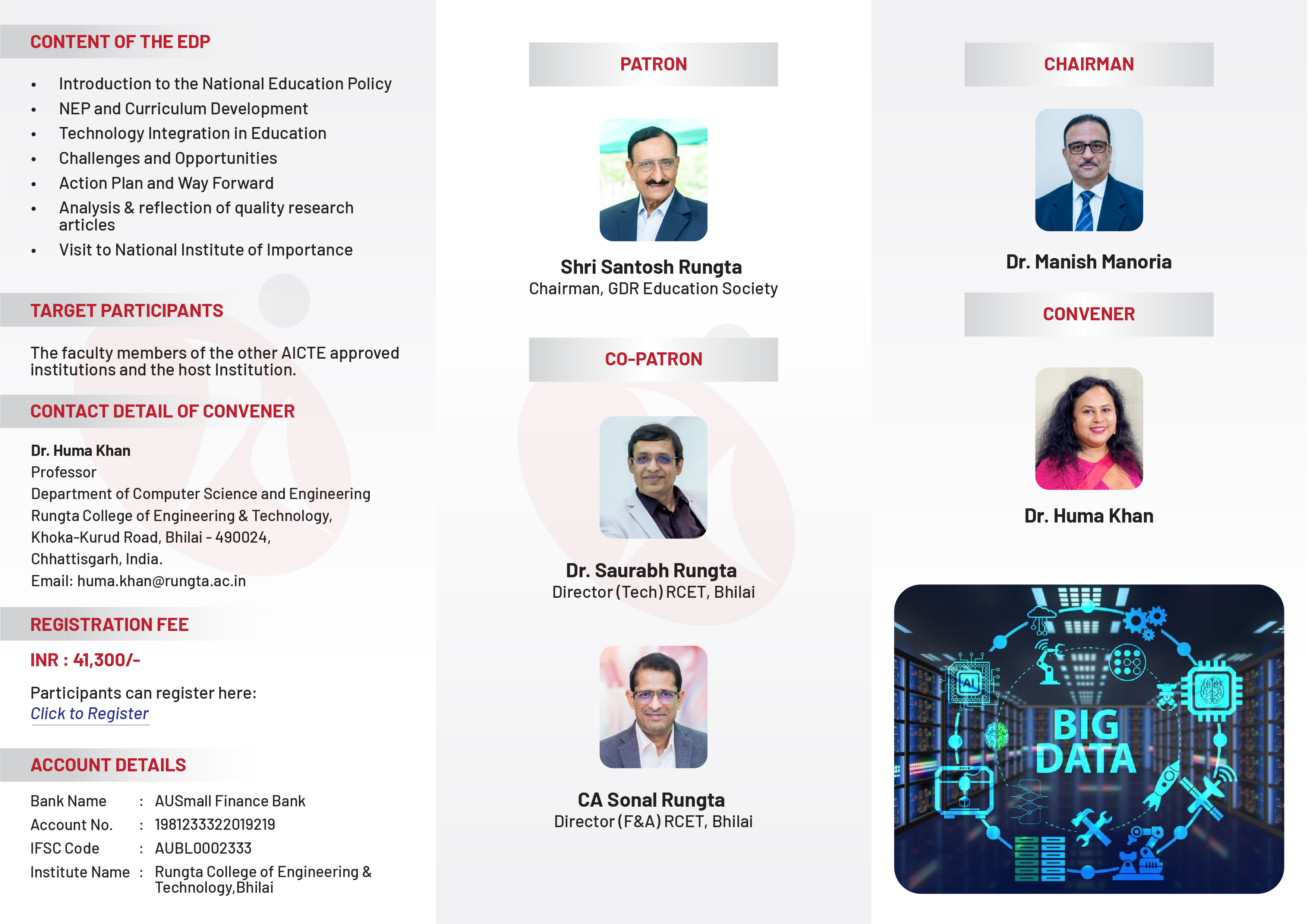 Executive Development Program in Big Data Engineering & Predictive Analytics